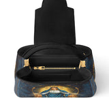 Catholight Celestial Devotion Leather Satchel Bag