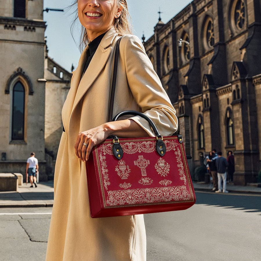 Catholight  Liturgical Elegance Leather Bag