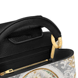 Catholight Immaculate Heart of Mary Elegance Leather Satchel Bag