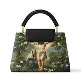 Catholight The Cross of Redemption Leather Satchel Bag