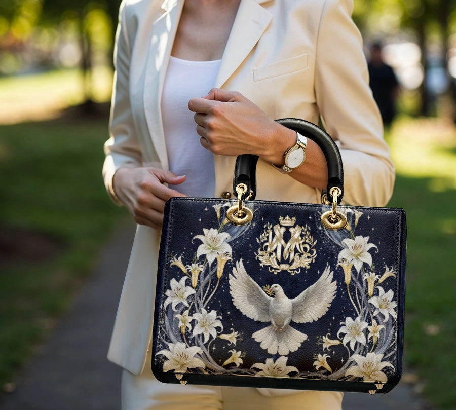Catholight Trinity Divine The Holy Grace Lady Leather Bag