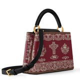 Catholight Liturgical Elegance Leather Satchel Bag