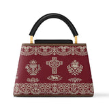 Catholight Liturgical Elegance Leather Satchel Bag