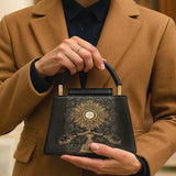 Catholight The Corpus Christi Elegance Leather Satchel Bag