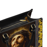 Catholight Couronne d'épines et Sac en cuir de tournesol Grace