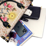 Ledertasche „Roses of the Rosary“