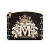 Catholight The Divine Monogram Leather Rosary Pouch