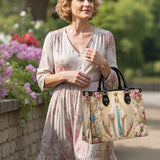 Catholight Queen Of Holy Grace Leather Bag