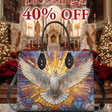 Catholight Holy Dove Radiance Leather Bag