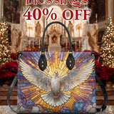 Catholight Holy Dove Radiance Leather Bag